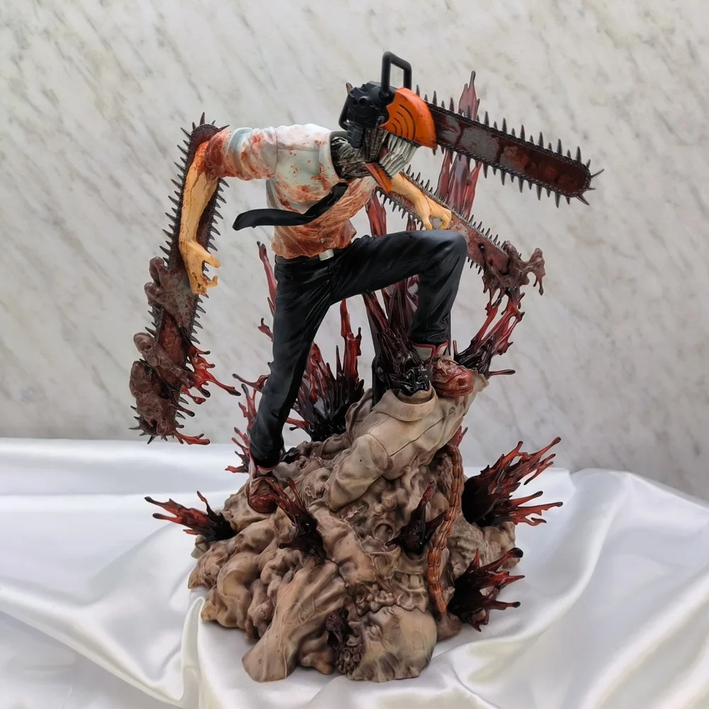 Anime Chainsaw Man Denji Figure Statue