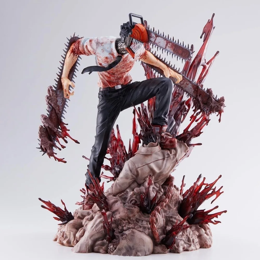Anime Chainsaw Man Denji Figure Statue