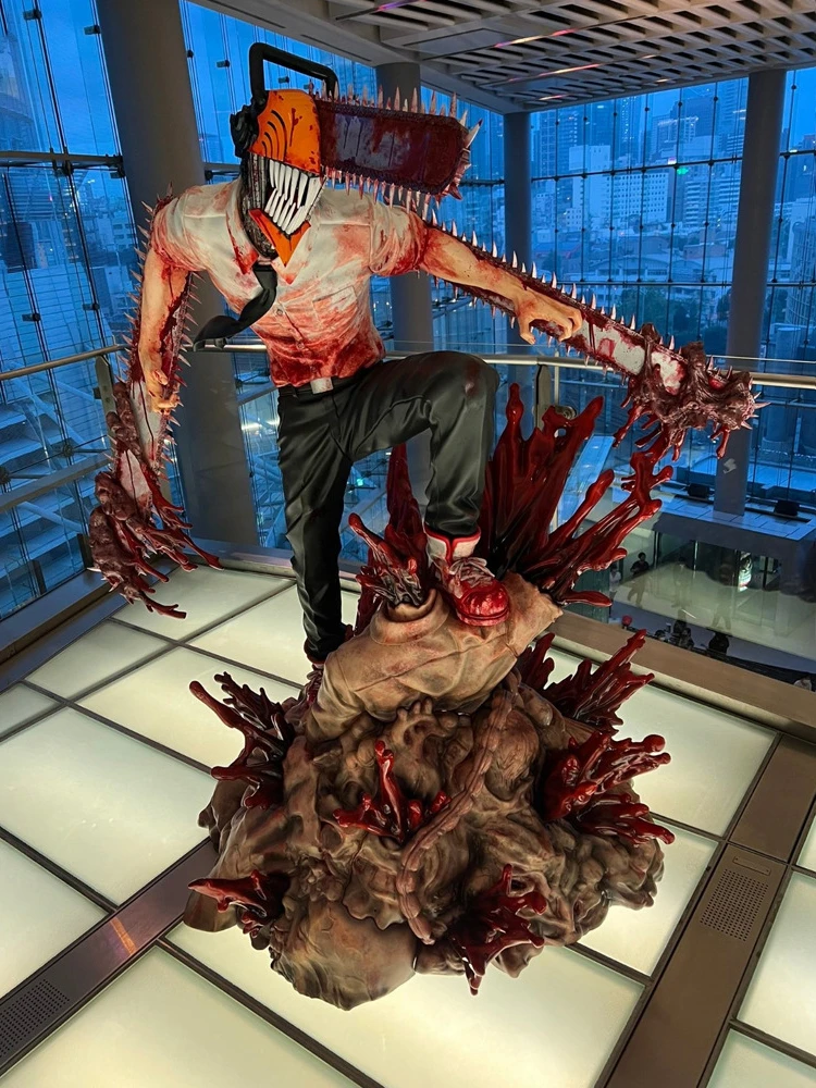 Anime Chainsaw Man Denji Figure Statue