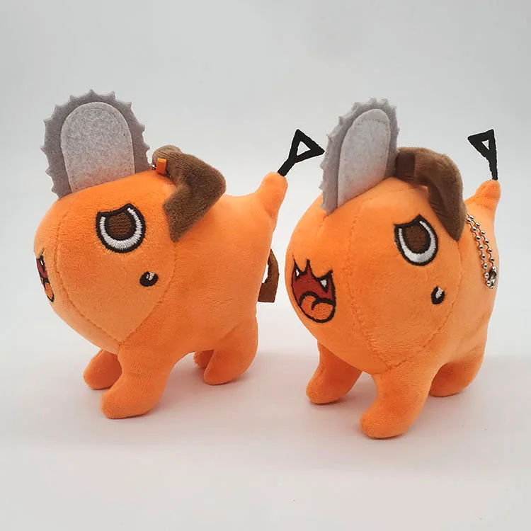 Anime Chainsaw Man Pochita Cosplay Kawaii Stuffed Plush Keychain