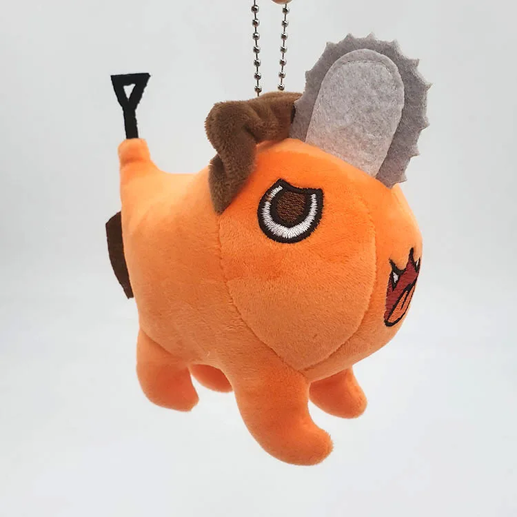 Anime Chainsaw Man Pochita Cosplay Kawaii Stuffed Plush Keychain