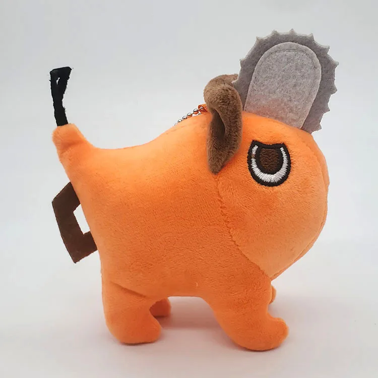 Anime Chainsaw Man Pochita Cosplay Kawaii Stuffed Plush Keychain