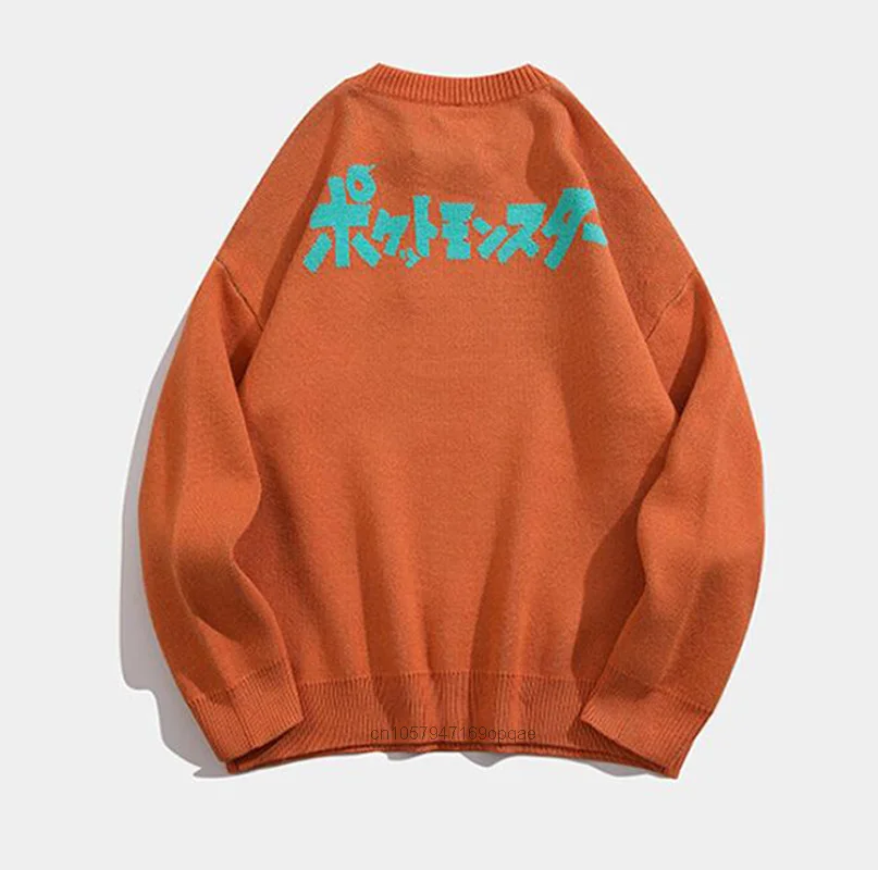 Kawaii Pokemon Long Sleeve Pikachu Psyduck Gengar Snorlax Sweater