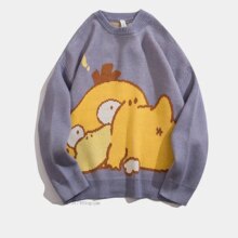 Kawaii Pokemon Long Sleeve Pikachu Psyduck Gengar Snorlax Sweater Kawaii Pokemon Long Sleeve Pikachu Psyduck Gengar Snorlax Sweater