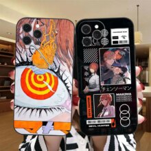 Japanese Anime Chainsaw Man Phone Case For iPhone 14 Pro Max XR XS Max Japanese Anime Chainsaw Man Phone Case For iPhone 14 Pro Max XR XS Max