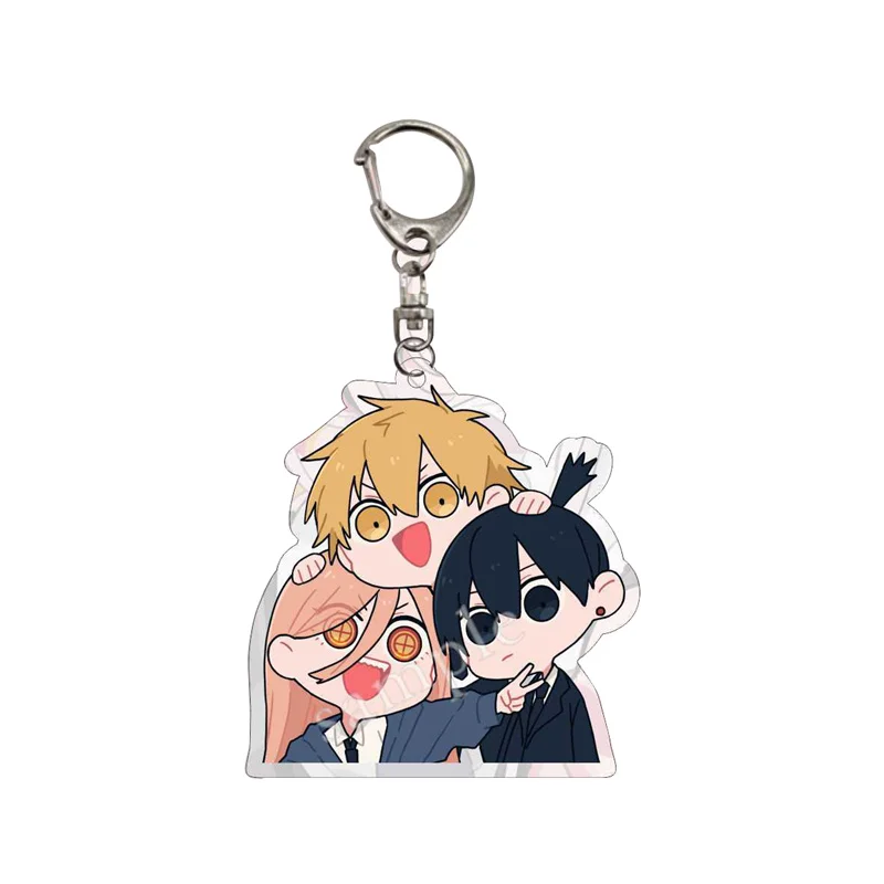 Anime Chainsaw Man Pendant Keychains Anime Chainsaw Man Pendant Keychains