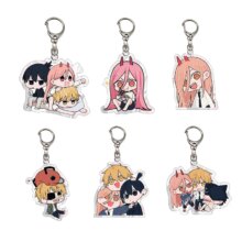 Anime Chainsaw Man Pendant Keychains Anime Chainsaw Man Pendant Keychains