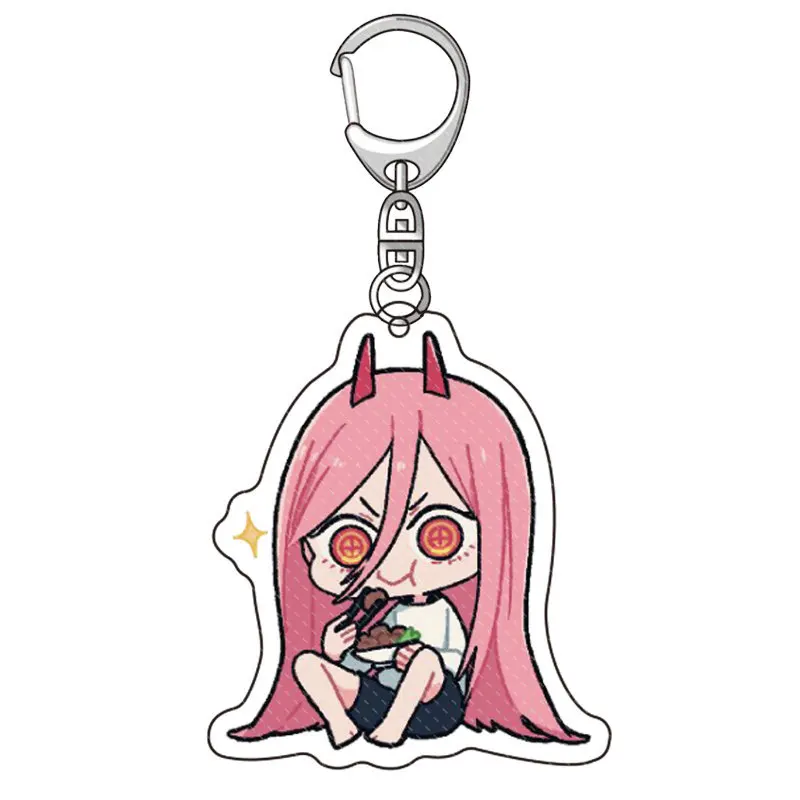Anime Chainsaw Man Pendant Keychains Anime Chainsaw Man Pendant Keychains