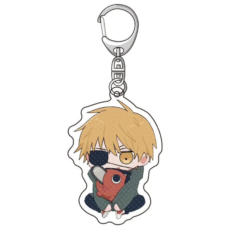 Anime Chainsaw Man Pendant Keychains Anime Chainsaw Man Pendant Keychains