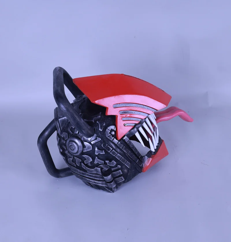 Anime Chainsaw Man Denji Pochita PVC Cosplay Helmet Replica Prop