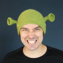 Balaclava Monster Shrek Kawaii Hat Balaclava Monster Shrek Kawaii Hat