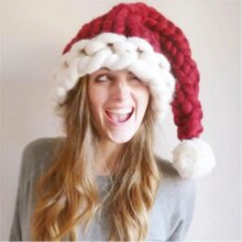Women’s Wool Knitted Thick Thread Christmas Kawaii Hat Women's Wool Knitted Thick Thread Christmas Kawaii Hat