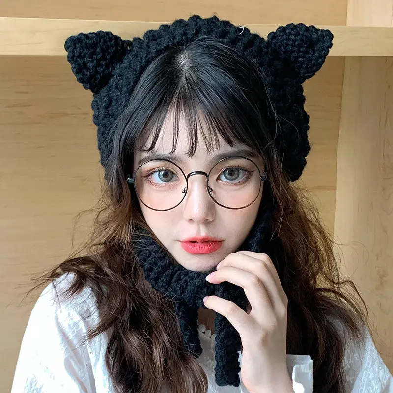 Frog Knitted Kawaii Crochet Cap Frog Knitted Kawaii Crochet Cap