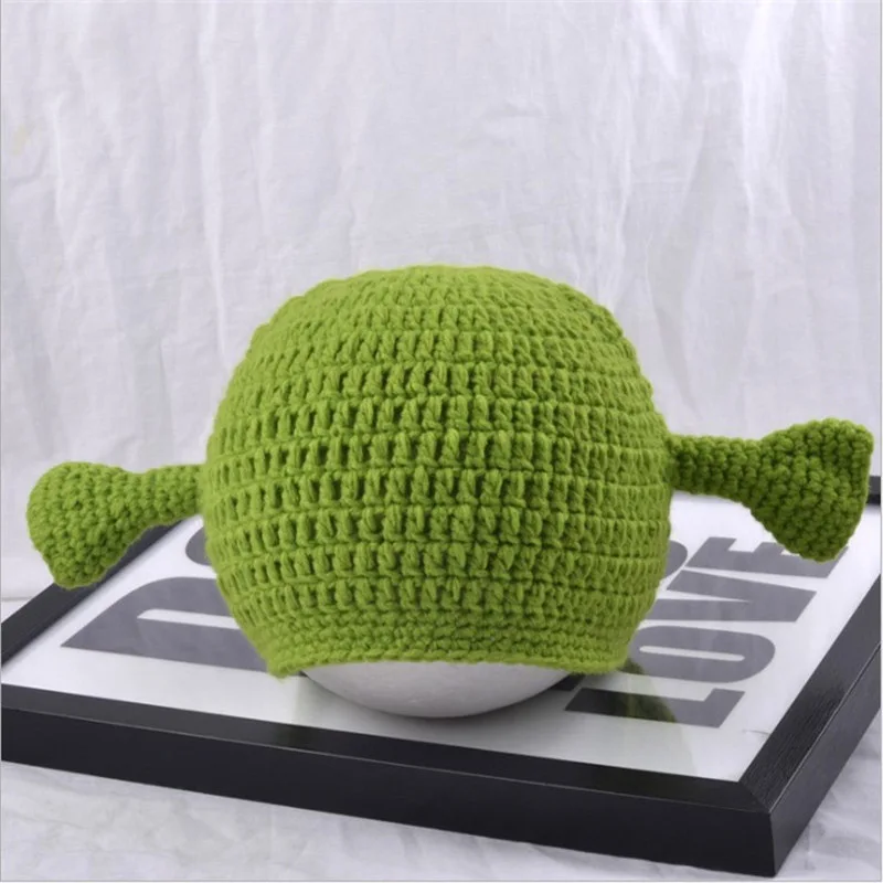 Balaclava Monster Shrek Knitted Hats