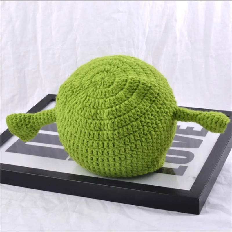 Balaclava Monster Shrek Knitted Hats