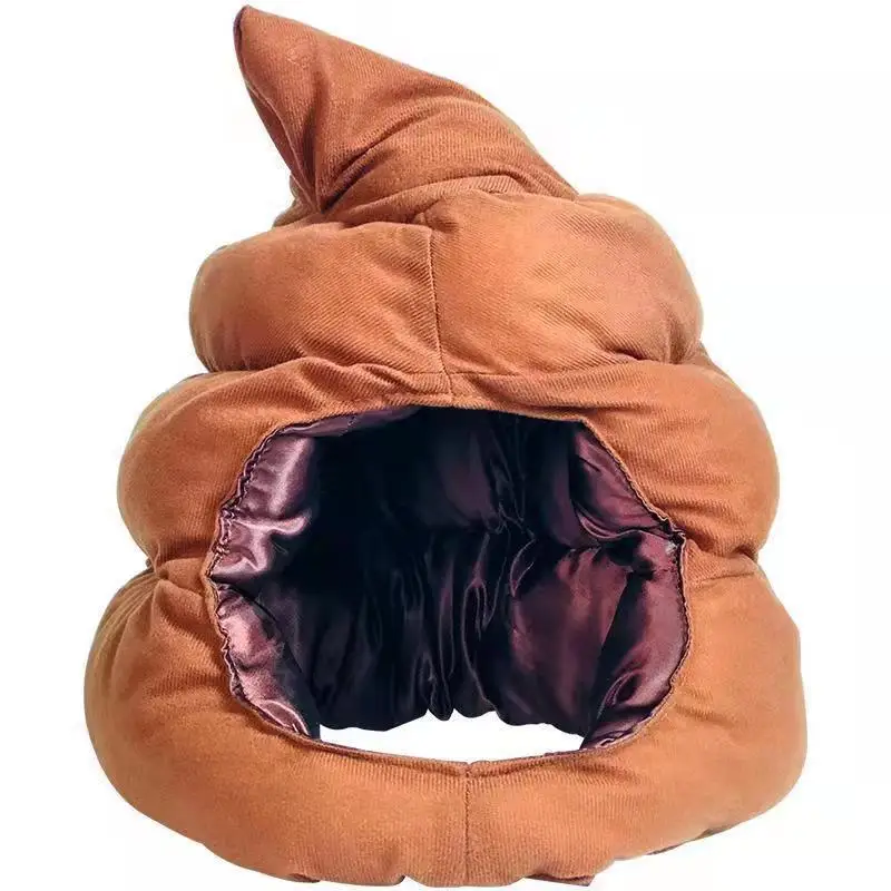 Funny Poop Kawaii Soft Plush Hat