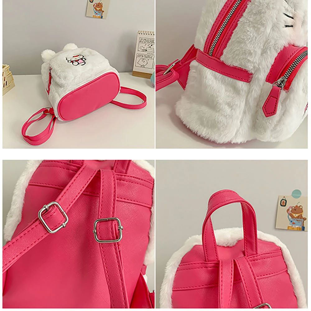Cartoon Hello Kitty Kawaii Plush Bag Cartoon Hello Kitty Kawaii Plush Bag