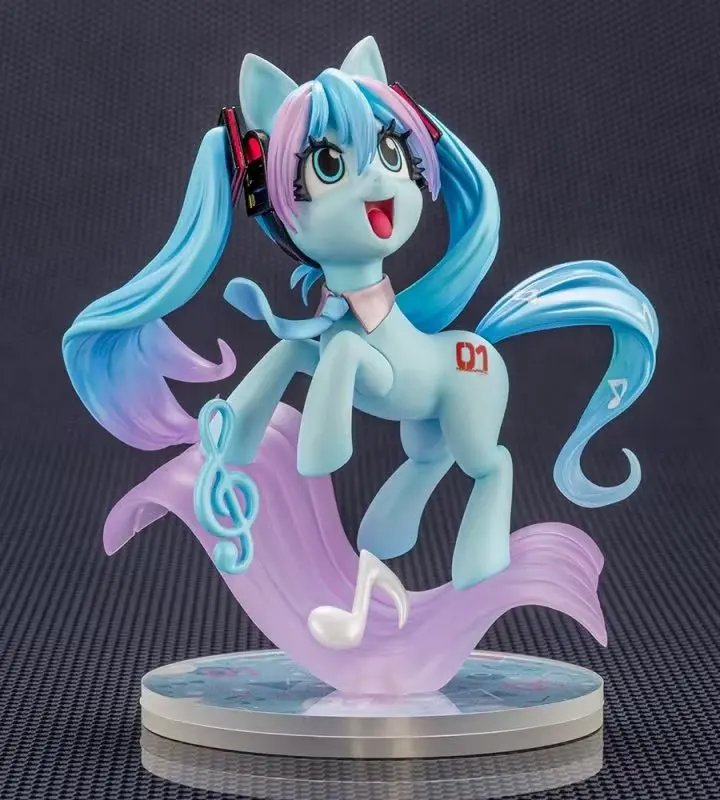 Anime Hatsune Miku My Little Pony Kawaii Action Figure Toy Anime Hatsune Miku My Little Pony Kawaii Action Figure Toy