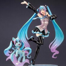 Anime Hatsune Miku My Little Pony Kawaii Action Figure Toy Anime Hatsune Miku My Little Pony Kawaii Action Figure Toy