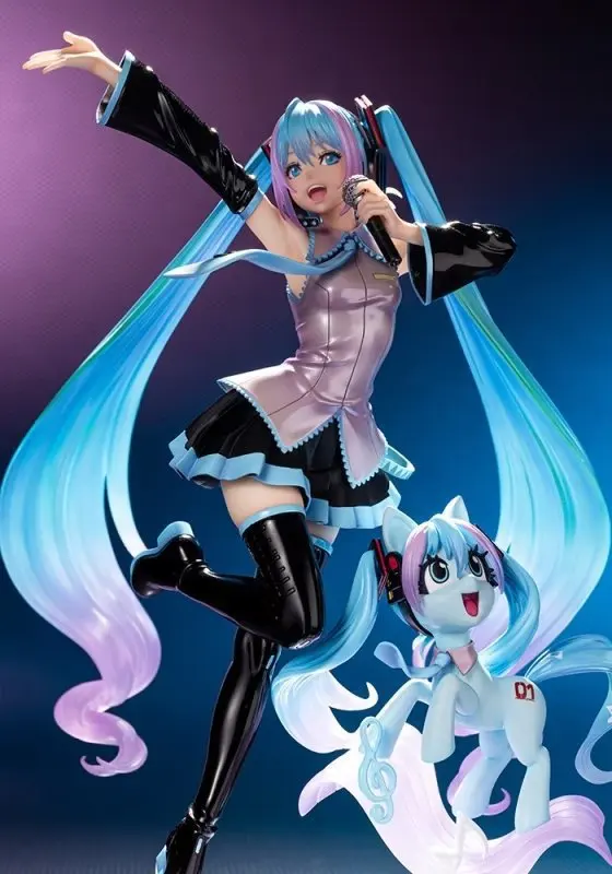 Anime Hatsune Miku My Little Pony Kawaii Action Figure Toy Anime Hatsune Miku My Little Pony Kawaii Action Figure Toy