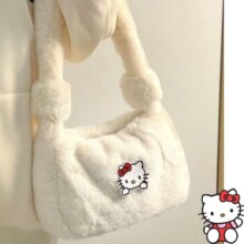 Cartoon Hello Kitty Plush Kawaii Shoulder Bag Cartoon Hello Kitty Plush Kawaii Shoulder Bag