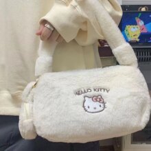 Cartoon Hello Kitty Plush Kawaii Shoulder Bag Cartoon Hello Kitty Plush Kawaii Shoulder Bag