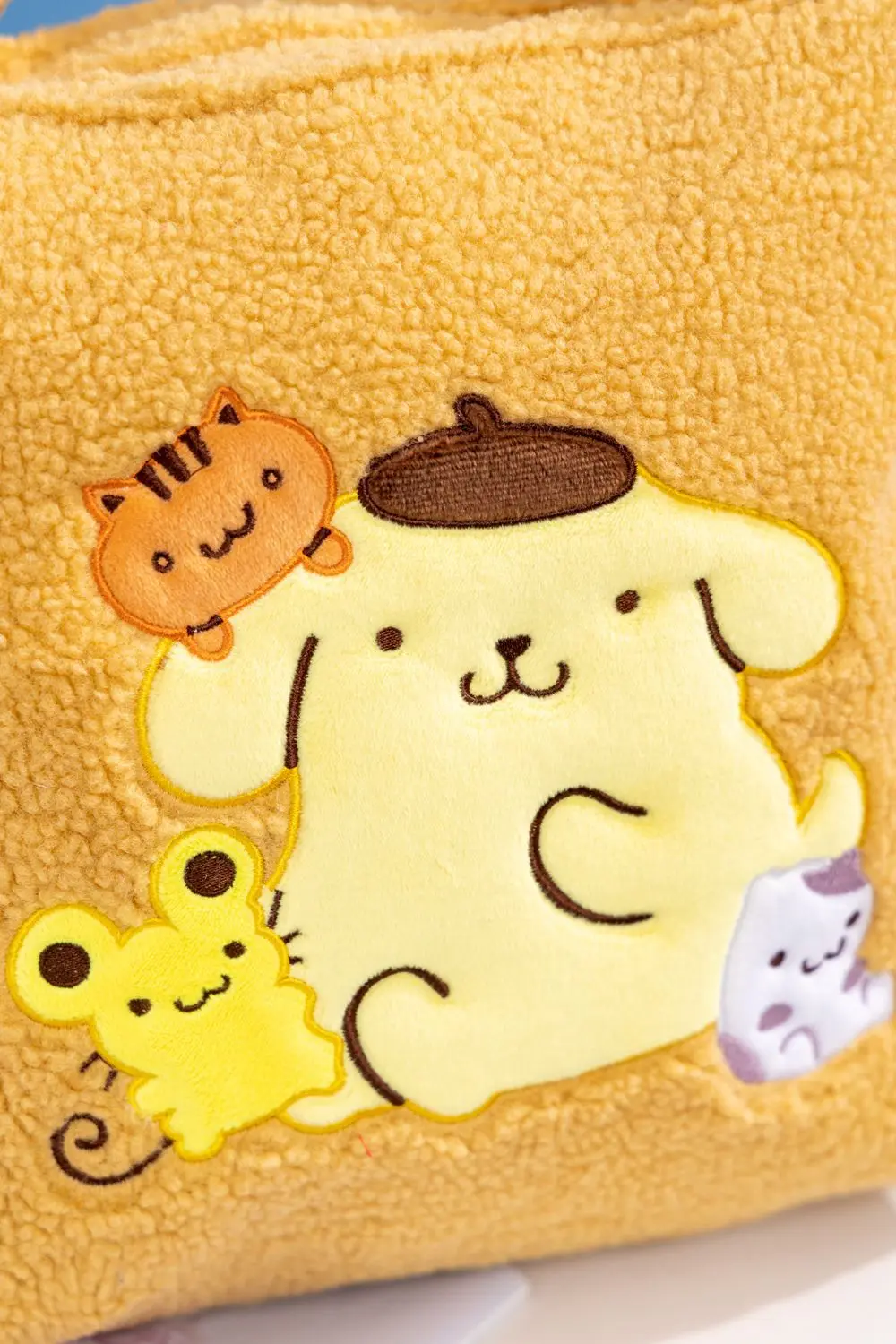 Cartoon Pompompurin Plush Kawaii Handbag