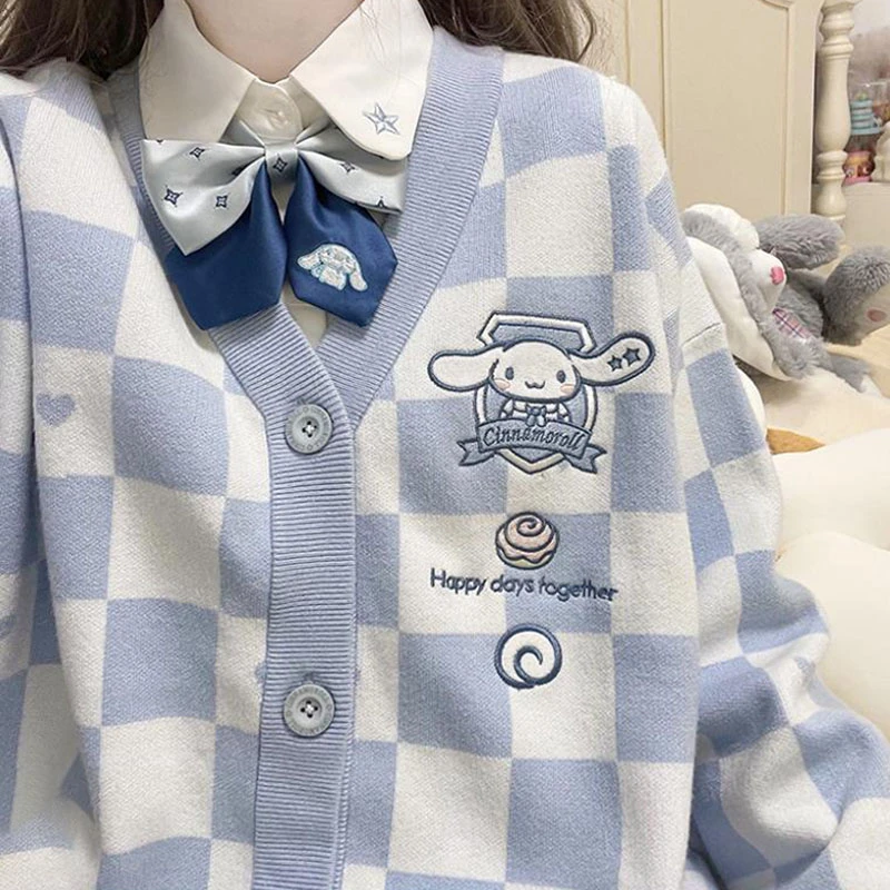 Cartoon Cinnamoroll Kawaii Uniform Sweater