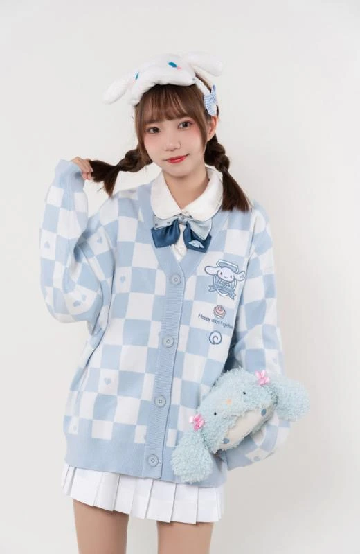 Cartoon Cinnamoroll Kawaii Uniform Sweater