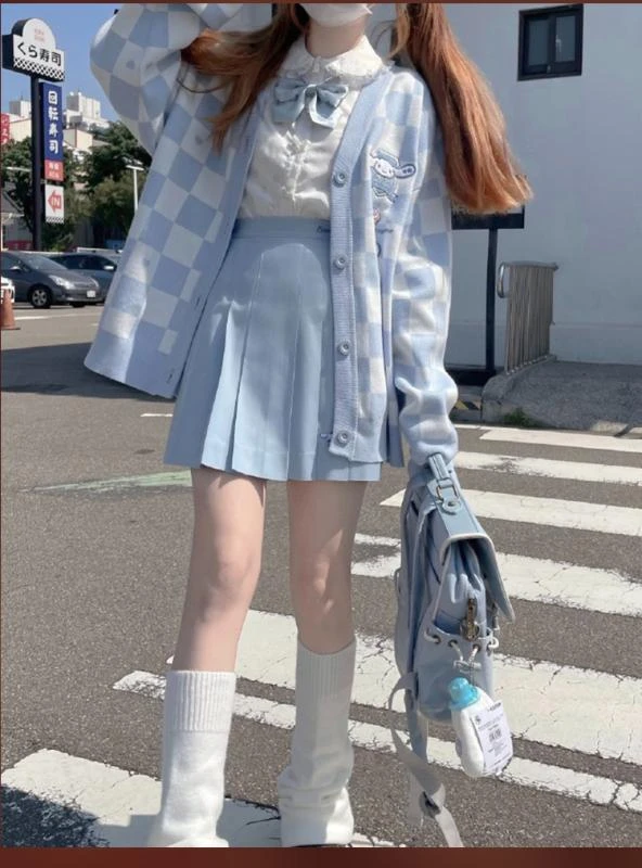 Cartoon Cinnamoroll Kawaii Uniform Sweater