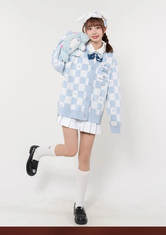 Cartoon Cinnamoroll Kawaii Uniform Sweater