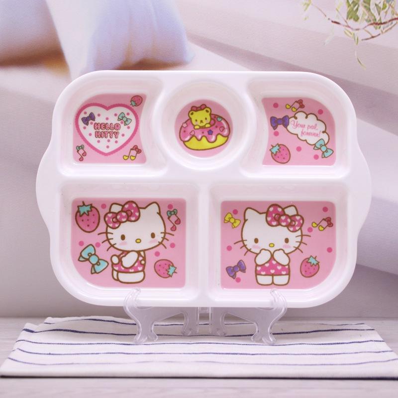 Cartoon Hello Kitty Children's Dinner Kawaii Plate