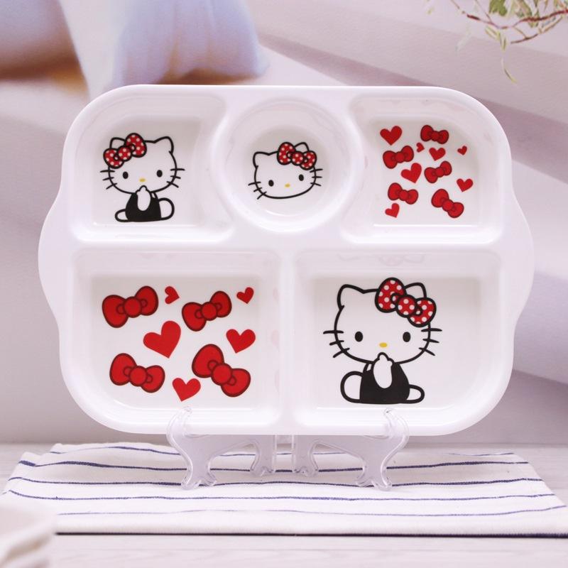Cartoon Hello Kitty Children's Dinner Kawaii Plate