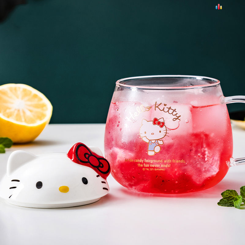 Cartoon Hello Kitty Kawaii Cold Drink Cup