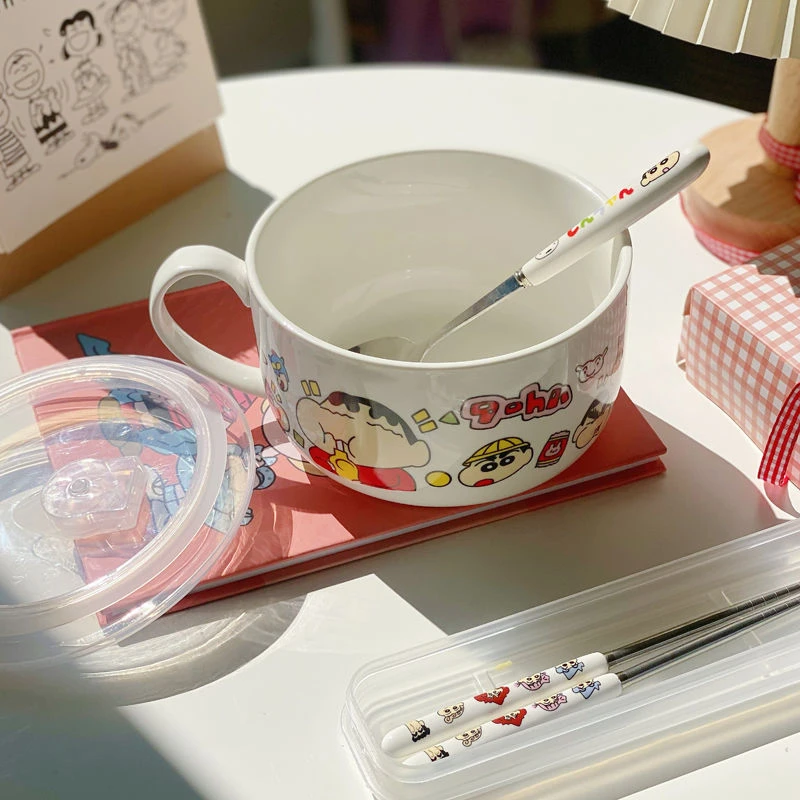 Cartoon Shin-Chan Kawaii Ceramic Bowl