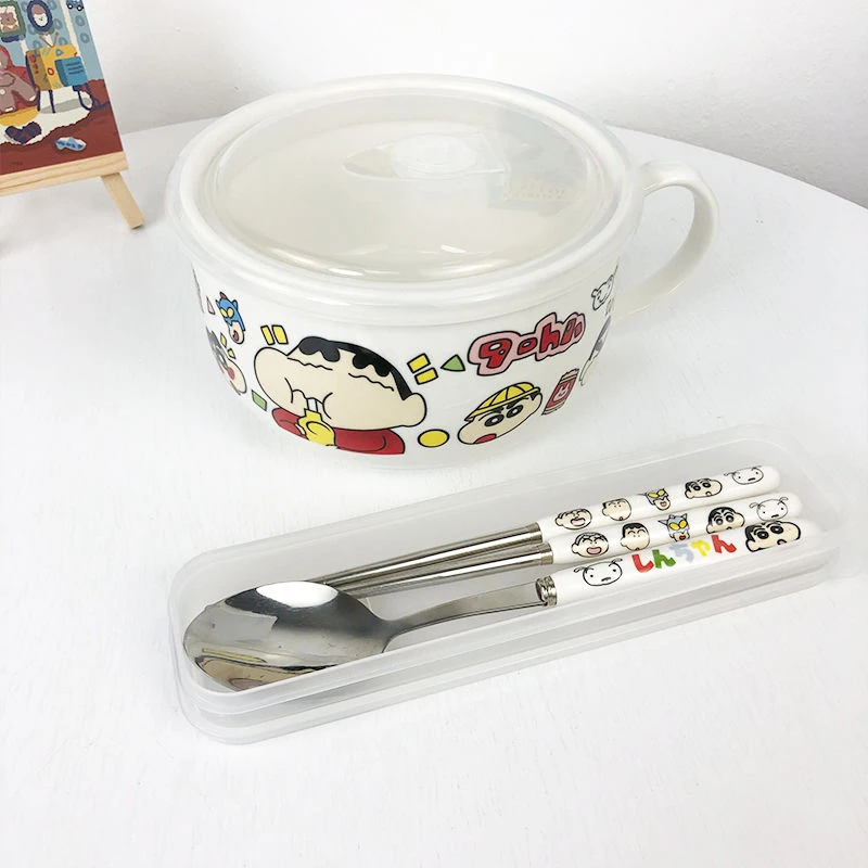 Cartoon Shin-Chan Kawaii Ceramic Bowl