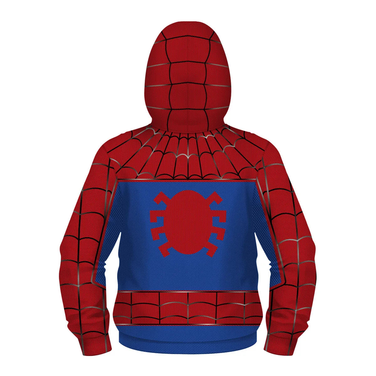 Spiderman Mask Hoodie