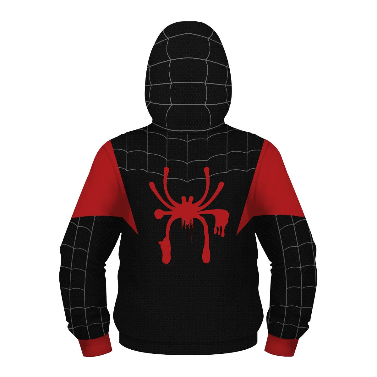 Spiderman Mask Hoodie