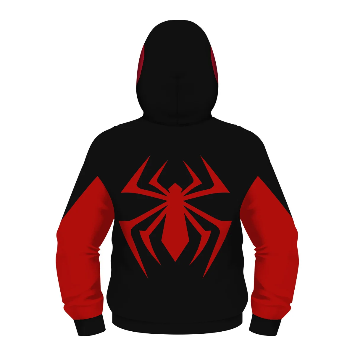 Spiderman Mask Hoodie
