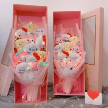 Cartoon Hello Kitty Kawaii Plush Stuffed Bouquet Cartoon Hello Kitty Kawaii Plush Stuffed Bouquet