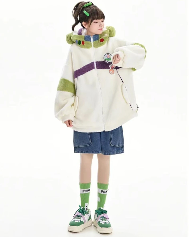 Disney Toy Story Buzz Lightyear Kawaii Hoodie