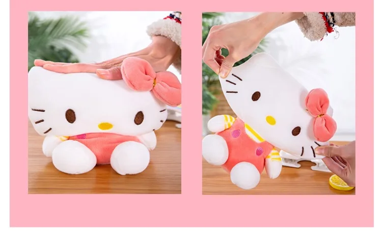20cm Cartoon Hello Kitty Plush Kawaii Soft Plush Toy
