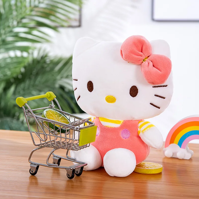 20cm Cartoon Hello Kitty Plush Kawaii Soft Plush Toy