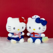 Cartoon Hello Kitty Navy Soft Stuffed Plush Kawaii Toy Cartoon Hello Kitty Navy Soft Stuffed Plush Kawaii Toy
