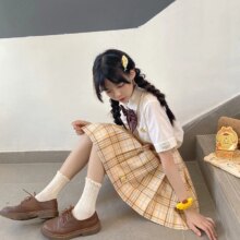 Cartoon Pompom Purin Kawaii Pleated Skirts Cartoon Pompom Purin Kawaii Pleated Skirts