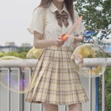 Cartoon Pompom Purin Kawaii Pleated Skirts Cartoon Pompom Purin Kawaii Pleated Skirts