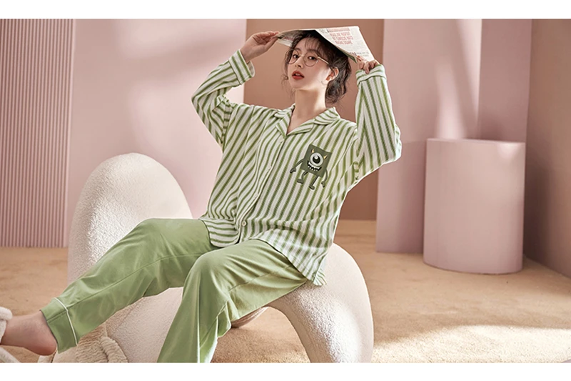 Cartoon Monsters Mike Kawaii Pajamas Cartoon Monsters Mike Kawaii Pajamas