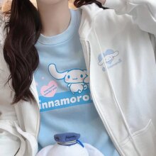 Cartoon Cinnamoroll Kawaii Hoodie Cartoon Cinnamoroll Kawaii Hoodie