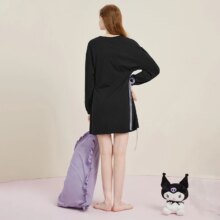 Cartoon Kuromi Kawaii Nightgowns Cartoon Kuromi Kawaii Nightgowns