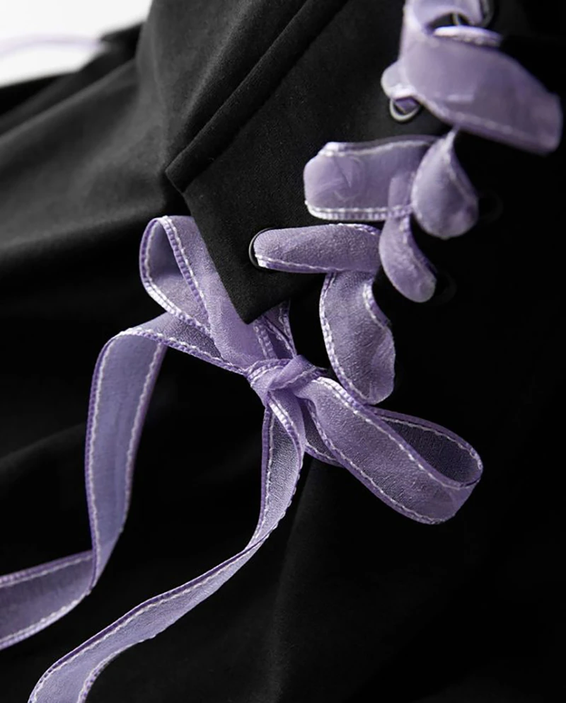 Cartoon Kuromi Kawaii Nightgowns Cartoon Kuromi Kawaii Nightgowns